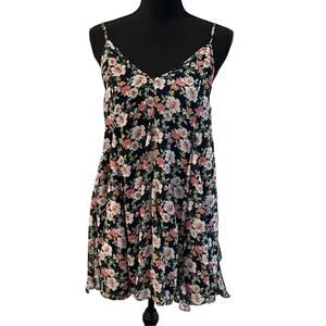 Cotton Candy Dress mini SMALL fully lined babydoll flared fully lined floral